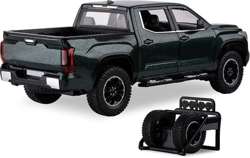 SASBSC Tundra Truck Toys for 3 4 5 6 7 Year Old Boys Off-Road Pickup Toy Trucks for Boys Age 3-5 Diecast Metal Trucks with Light and Sound Pull Back Toy Cars Birthday Gift for Kids Green in Saudi Arabia