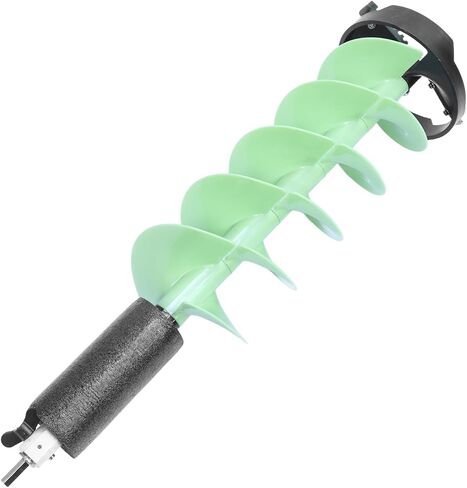 Fafeicy Ice Auger Drill Bit, Nylon Material, 8 Inch Diameter, Perfect for Deep Water Ice Fishing Enthusiasts in Saudi Arabia