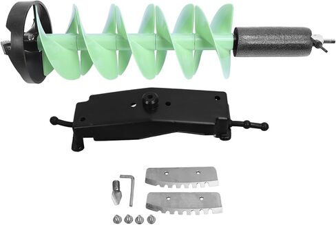 Fafeicy Ice Auger Drill Bit, Nylon Material, 8 Inch Diameter, Perfect for Deep Water Ice Fishing Enthusiasts in Saudi Arabia