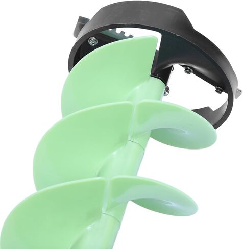 Fafeicy Ice Auger Drill Bit, Nylon Material, 8 Inch Diameter, Perfect for Deep Water Ice Fishing Enthusiasts in Saudi Arabia