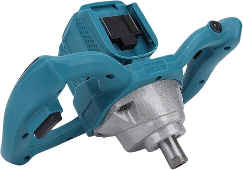 Pomya Multi Functional Electric Power Head 1200N.m Torque For Ground Drill & Ice Auger | 6-Speed Adjustable 100-800RPM Reversible With Ergonomic Handle For 20mm 3/4 Inch Connection Rod in Saudi Arabia