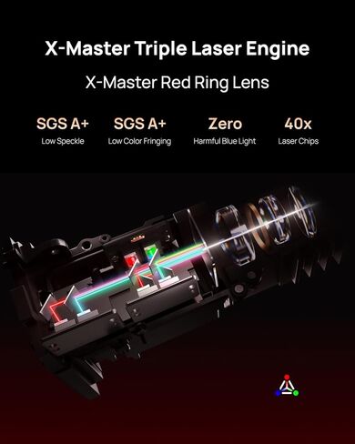 XGIMI Horizon 20 Max 4K Projector and Floor Stand Triple Laser Home Theater, 2025 New, 5700 ISO Lumens, Google TV with Licensed Netflix, Optical Zoom Lens Shift in Saudi Arabia