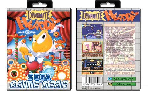 الديناميت هيدي | (SGGEU) Sega Game Gear - علبة اللعبة فقط - لا توجد لعبة in Kuwait