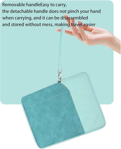 Tablet Sleeve for Musnap Neo eBook Reader 6",WUNIAK 360° Protective Carrying Case, Water-Resistant Storage Bag for Musnap Neo C,Green. in Saudi Arabia