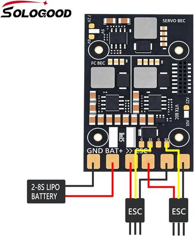 SoloGood F405 Wing Flight Control for Fixed-Wing Model UAV Supports Hanging Ardupilot in Saudi Arabia