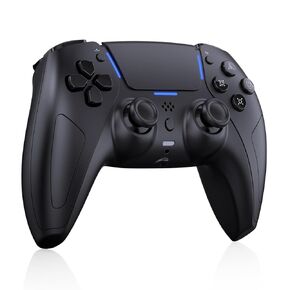 JDDWIN Wireless Gaming Controller Compatible with PS5/Android/PC, with LED Lights, Bluetooth,Hall Effect Joystick, Dual Vibration, 3.5mm Audio Jack, 6-Axis Motion Contro Gamepad with Speaker in Kuwait