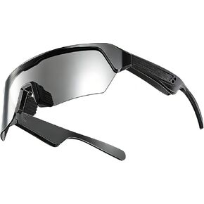 Smart AI Glasses with Camera, Video Recording Glasses with Anti-Shake, Smart Bluetooth Sunglasses for Men Women, Noise Cancellation, Voice Assistant, Smart Sunglasses For Hiking/Cycling/Running in Saudi Arabia