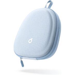 حافظة سماعة رأس صلبة فائقة النحافة لسماعات Soundcore Anker/Sony/JBL/Bose/Skullcandy Crusher/BERIBES/KVIDIO/TOZO/JLab فوق الأذن، حقيبة تنظيم السفر المحمولة العالمية (بيج) in Kuwait