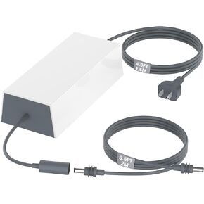 Starlink Gen 3 Power Supply, 195W Replacement AC Adapter 57V 3.45A Power Supply, with6.5FT Detachable DC Cable for Starlink Gen 3 Standard Kit in Saudi Arabia