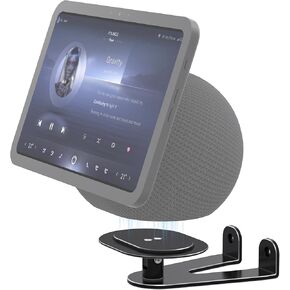 حامل حائط قابل للتعديل لـ Echo Show 8 2025 وEcho Show 11، دوار وقابل للإمالة، حامل سهل التركيب، دعامة قوية ومتينة للمطبخ (أسود) in Kuwait