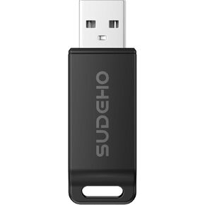 محول USB من SUDEHO للكمبيوتر الشخصي، مشاركة بنقرة واحدة، يدعم تنسيقات ملفات متعددة، أسود in Kuwait