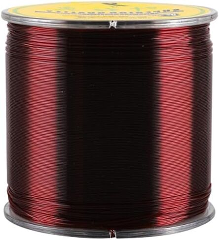 Generic Nylon Monofilament Fishing Line, Red, 8 x 5 cm, 0.148mm, 1.43KG Pulling Force in Saudi Arabia
