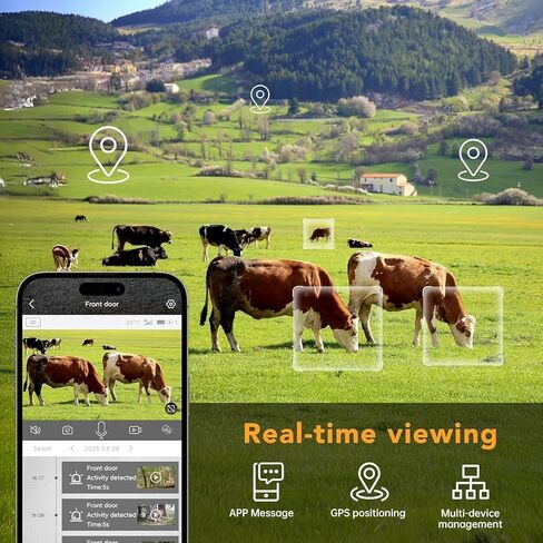 Trail Camera Cellular Solar, Built-in SIM Card 4G LTE Game Camera with Night Vision and 7500mAh Battery, 48MP Photo, 4K Video, 64GB Card, for Outdoor Hunting Wildlife Monitoring Cellular Trail Camera in Saudi Arabia