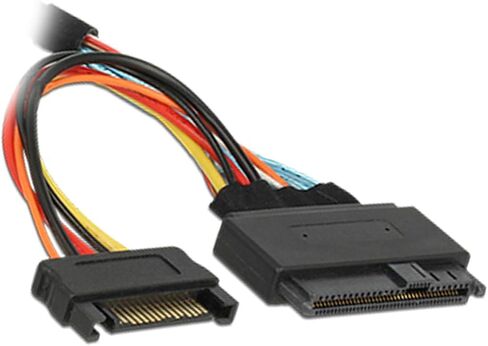 Cablecc U.2 U2 SFF-8639 NVME PCIe SSD Cable for Mainboard Intel SSD 750 p3600 p3700 M.2 SFF-8643 Mini SAS HD in Saudi Arabia