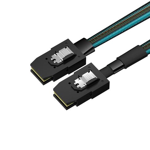 كابل Mini SAS SFF-8087 الداخلي ذو الزاوية اليمنى إلى Mini SAS SFF-8087 بطول 1.8 قدم / 54 سم in Kuwait