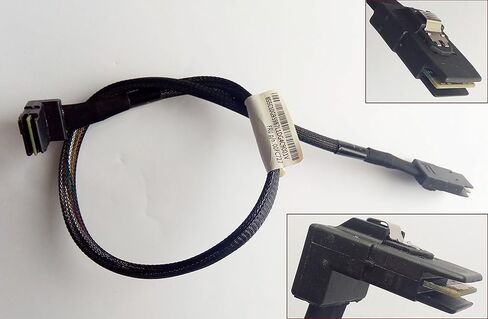 كابل Mini SAS SFF-8087 الداخلي ذو الزاوية اليمنى إلى Mini SAS SFF-8087 بطول 1.8 قدم / 54 سم in Kuwait