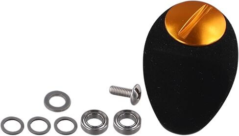 EVA Casting Spinner Reel Handle Knob with Bearing and Gasket – Compatible with (27mm Shaft) and (26.5–27.5mm Shaft) – Fishing Reel Grip Accessory in Saudi Arabia