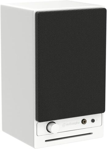 Audioengine A2 HD (HD3) Bluetooth Desktop Speaker Bundle for Computer & Laptop – Complete Home Office Audio Setup with S6 Powered Subwoofer and DS1M Speaker Stand in White in Saudi Arabia