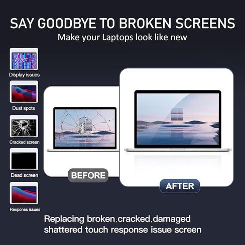 شاشة بديلة A1932 2019 سنة / A2179 2020 سنة 13.3 بوصة لجهاز MacBook Air Retina (الموديل: EMC 3302 EMC 3184 MVFH2 MVFJ2 MWTJ2 MWH22) مجموعة شاشة LCD كاملة مع مجموعة إصلاح (رمادي) in Kuwait