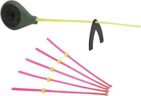 Lightweight Mini Ice Fishing Rod kit, Low Temperature Resistant ABS Rod tip, for Winter Fishing, with top tip in Saudi Arabia