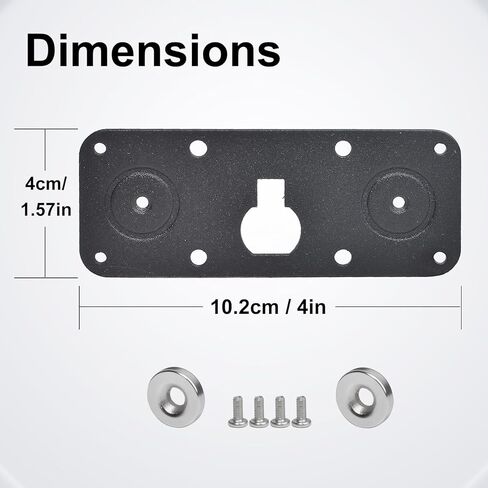 MBA-5 Control Head Mounting Bracket with Magnets for Icom Mobile Transceiver IC-2730A IC-2730E in Saudi Arabia