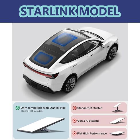 حقيبة QISHENG 2 في 1 Starlink Mini Case وقاعدة تثبيت بالشفط - مجموعة سفر للمركبات الترفيهية ورحلات الطريق والمغامرات الخارجية | غطاء سيليكون + حامل قوي لنافذة السيارة/فتحة السقف | إكسسوارات ستارلينك ميني in Kuwait
