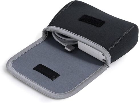 LENTION Mint Green Neoprene Tech Pouch, Portable Travel Organizer for MacBook Power Adapter, Power Bank, Charger, Cable & Small Electronics in Saudi Arabia