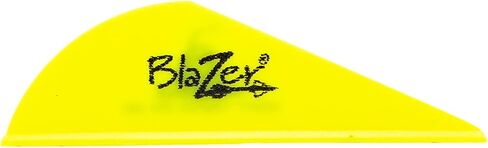 Bohning True Color Blazer® Vane, 2" Hunting, 3D, Vane, Don't Tread on Me - Neon Yellow, 100pk in Saudi Arabia