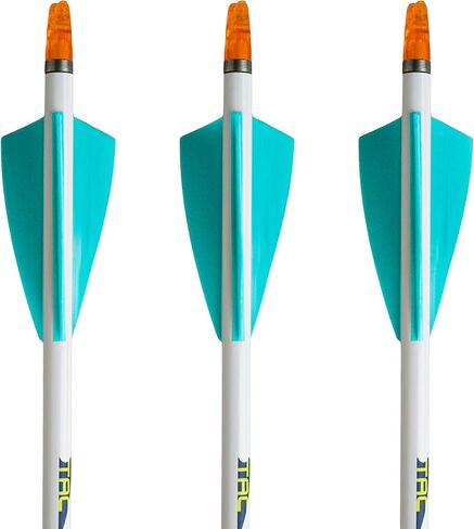 TAC Vanes Driver High Profile 2.25" Arrow Vanes, Turquoise 36 Pack, Archery Fletching Vanes for Arrows, Durable Bonding Design, Built for Stable Flight in Hunting & Target Shooting in Saudi Arabia
