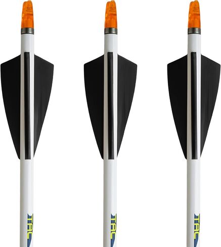 TAC Vanes Driver High Profile 2.25" Arrow Vanes, Black 36 Pack, Archery Fletching Vanes for Arrows, Durable Bonding Design, Built for Stable Flight in Hunting & Target Shooting in Saudi Arabia