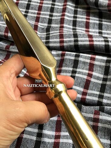 Classic Greek Brass Spear Butt by Nauticalmart in Saudi Arabia