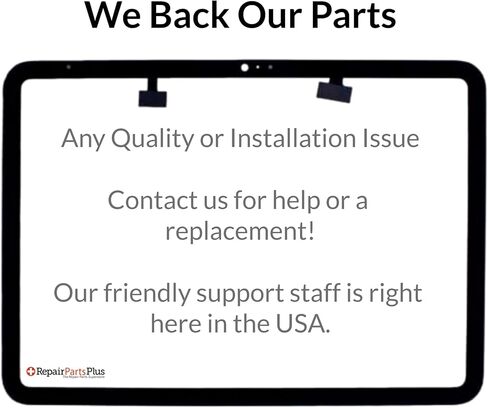 RepairPartsPlus لجهاز iPad 10th وiPad 11th Gen شاشة LCD بديلة + طقم رقمي ممتاز يعمل باللمس (A2696 | A2757 | A2777 | A3354 | A3355) + أدوات + لاصق + أجزاء صغيرة + دليل in Kuwait
