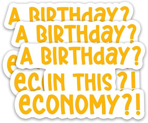 (3PCS) Funny 30th Birthday Stickers, Happy 30th Birthday from Your 110 lb. Friend Sticker, Waterproof Vinyl Decal for Scrapbook, Laptop, Water Bottle, 3 x 2.8 inch in Saudi Arabia