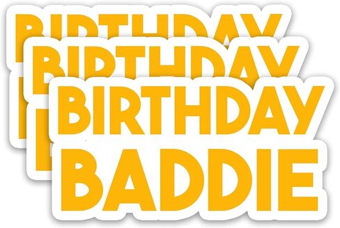 (3PCS) Funny 30th Birthday Stickers, Happy 30th Birthday from Your 110 lb. Friend Sticker, Waterproof Vinyl Decal for Scrapbook, Laptop, Water Bottle, 3 x 2.8 inch in Saudi Arabia