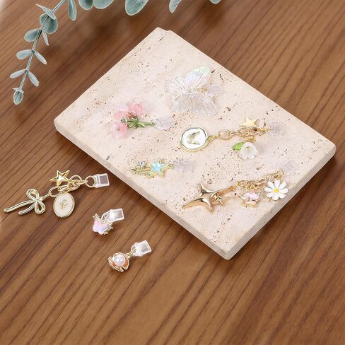 8 Pcs Dust Plug Charms Star Butterfly Bow Flower Shell Design USB C Anti-Dust Plug Type C Port Protector Covers Cell Phone Charging Port Decorating Accessories for Type-C Device Laptops Tablet Readers in Saudi Arabia