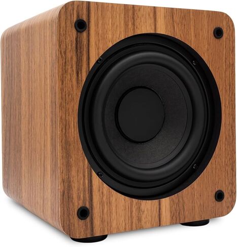 Audioengine A2 HD (HD3) Bluetooth Desktop Speaker Bundle for Computer & Laptop – Complete Home Office Audio Setup with S6 Powered Subwoofer and DS1M Speaker Stand in Walnut in Saudi Arabia