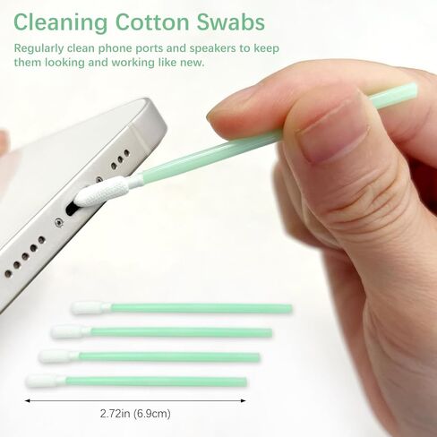 4-Pack USB-C Dust Covers with Speaker Mesh – Type-C Charging Port Plug & Audio Protector for iPhone 15/16 Series (Black) in Saudi Arabia