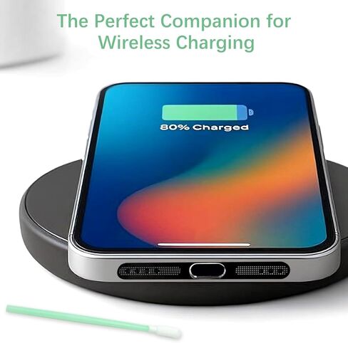 4-Pack USB-C Dust Covers with Speaker Mesh – Type-C Charging Port Plug & Audio Protector for iPhone 15/16 Series (Black) in Saudi Arabia