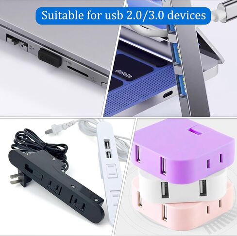 30Pcs USB Port Cover USB Dust Plug Type A Female Cover USB-A Dust Plugs Easy to Grip Type-A Female Ports Protecor Kit Easy to Install in Saudi Arabia