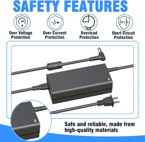 24V Charger for SoundBar Power Cord Compatible with Samsung HW-K650 HW-K651 HW-KM45 HW-KM45C HW-KM55 HW-KM55C HW-KM47 HW-KM47C HW-KM57 HW-KM57C HWJ550 HW-J551 HW-H450 Power Supply Cord Charger in Saudi Arabia