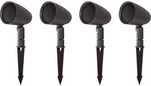 Sonance - Garden Series Passive 2-Way Outdoor Speakers 4.1 (Set of 4) - Dark Brown in Saudi Arabia