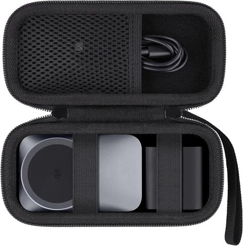 co2CREA for Anker Prime 3-in-1 Wireless Charging Station, Hard Travel Case Compatible with Anker 25W Certified Palm-Sized Foldable Charger, Case Only (Black Case) in Saudi Arabia