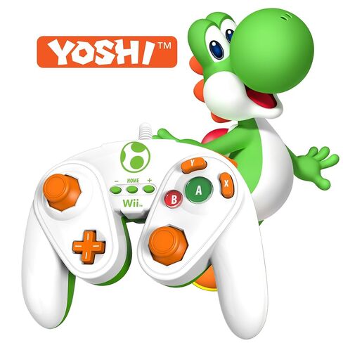 PDP Wired Fight Pad for Wii U - Yoshi in Saudi Arabia
