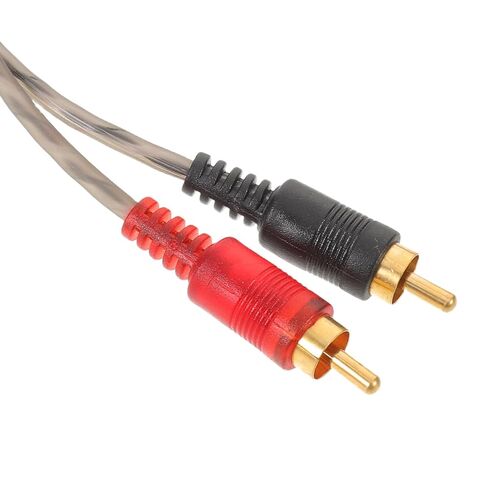 HANABASS 5pcs Car Audio RCA Splitter Cable 1 Male to 2 Female Y Adapter Cord for Car Amplifier Stereo Speaker Installation in Saudi Arabia
