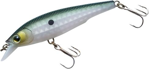 YO-Zuri 3DR-X Jerkbait Floating Bath Lure 80mm Color: Matte Green Jazard Shad in Saudi Arabia