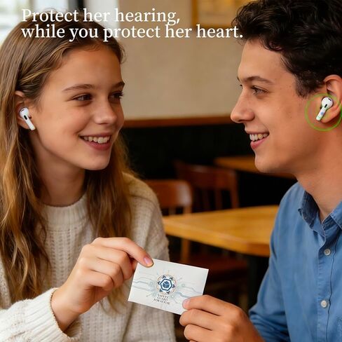 مانع EMF لسماعات الرأس - ملصق درع EMF تم اختباره في المعمل لأجهزة AirPods، سماعات الأذن اللاسلكية (مقاس 5 مم - 8 مم) - يقلل من الموجات الكهرومغناطيسية من الهواتف المحمولة والأجهزة، صنع في الولايات المتحدة الأمريكية (أبيض، زوج واحد) in Kuwait