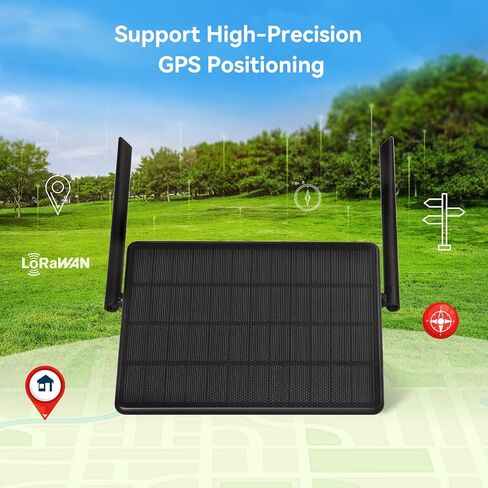 ELECROW مكرر عقدة LoRa يعمل بالطاقة الشمسية في الهواء الطلق مع نظام تحديد المواقع العالمي (GPS) وnRF528406W - ThinkNode M6 مع لوحة شمسية 6 وات وبطارية 7000 مللي أمبير في الساعة، ومحطة اتصالات للمناطق خارج الشبكة والمناطق النائية (915 ميجاهرتز) in Kuwait