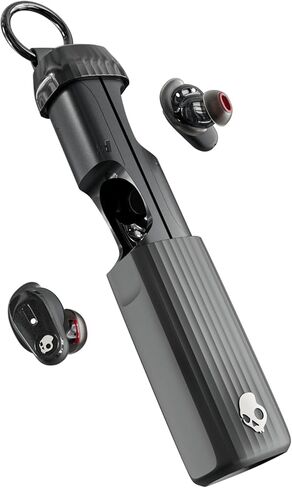 Skullcandy Method 540 ANC Wireless Earbuds, Sound by Bose, Bluetooth Headphones, Premium Noise Cancelling, Up to 40 Hours Battery, Skull AI Compatible, Microphone for iPhone Android - True Black in Saudi Arabia