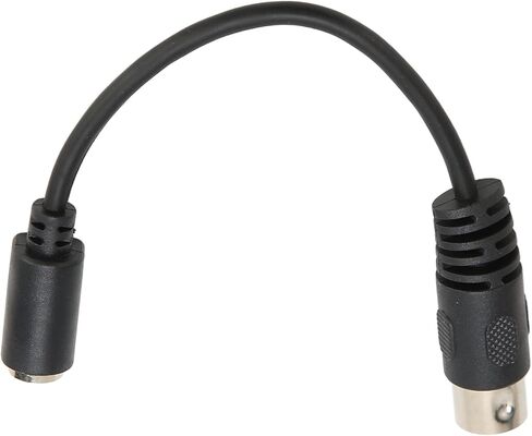 PS2 Adapter Cable, Premium PVC Durable and Flexible, Keyboard Mouse Converter, 0.15m Short Length DIN 5 to Mini DIN 6, for Retro Gaming PCs, Vintage Computers, Old Keyboards Mice, in Saudi Arabia