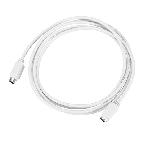 PS/2 Mouse and Keyboard Extension Cable 6 Pin 6.5 Feet Male to Female for PC,White in Saudi Arabia